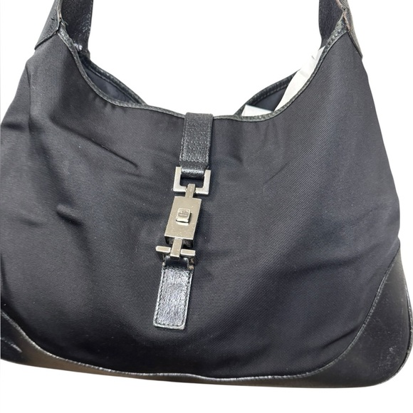 Vintage Gucci Jackie Black Handbag - Picture 5 of 17